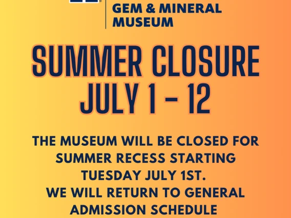 Summer Closure July 1-12