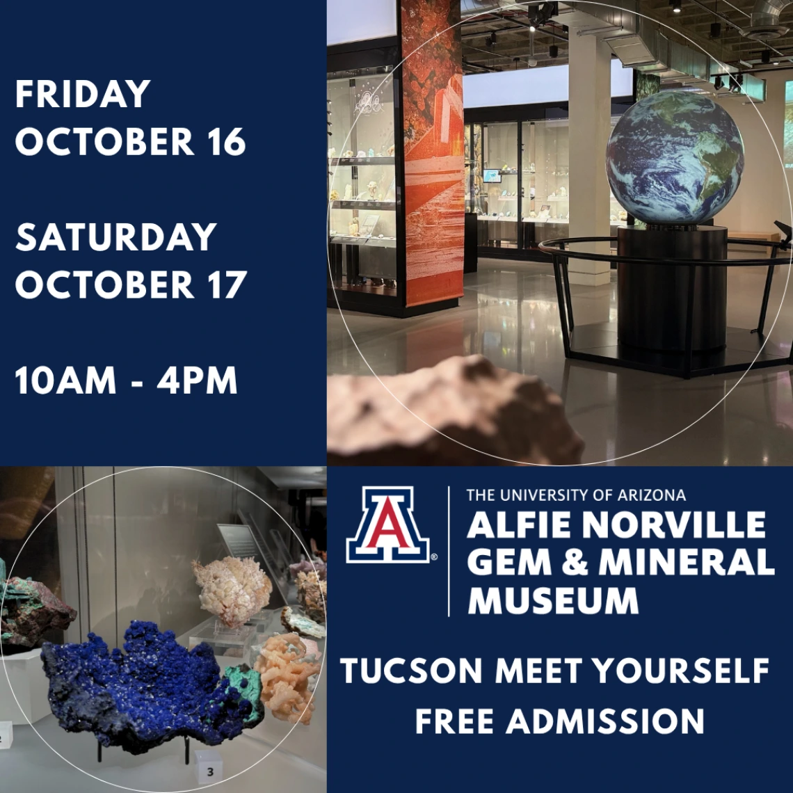 Free Admission October 16 and 17 during Tucson Meet Yourself