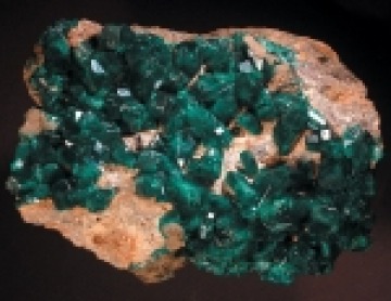 Picture of dioptase 