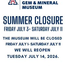 The museum will be closed Friday July 3- Saturday July 11 We will reopen Tuesday July 14, 2026.
